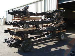 EXTENDED CAB TRUCK FRAME CHEVY S 10 XTREME ZQ8 SONOMA  