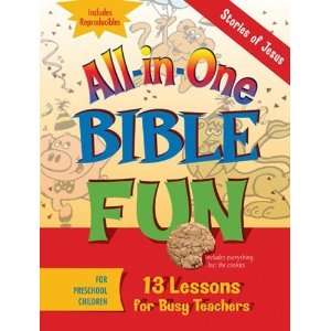  All in one Bible Fun: Stories of Jesus, Preschool: 13 