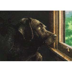  Cross Stitch Kit Pondering Pup Gold Collection Petites 