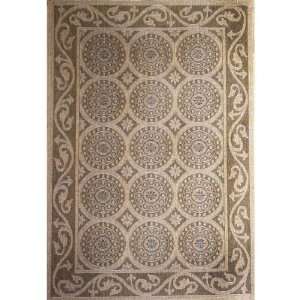  Tropez Circles Rug Oatmeal 710 x 710 (Oatmeal) (0.0625H 