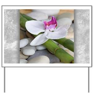  Yard Sign Orchid and River Stones: Everything Else