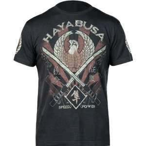 Hayabusa Official MMA Lineage T Shirts/Tee   Charcoal  