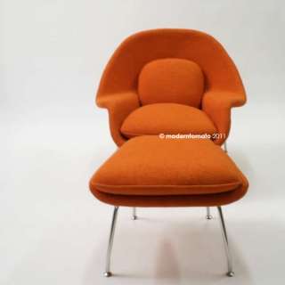 modern cubby chair + stool by moderntomato   orange  