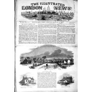  1850 SNIGS END COTTAGE CHARTIST LAND DELUSION PRINT
