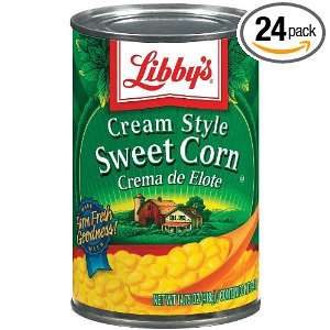 Libbys Cream Style Corn, 14.75 Ounce Grocery & Gourmet Food