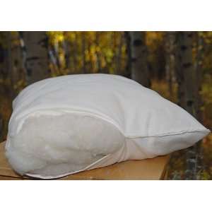  Suite Comfort Organic Carded Wool Pillows: Home & Kitchen
