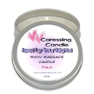   Candle 6oz Polo Body Massage Candle For Men: Health & Personal Care