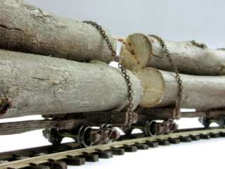 On30 24ft CLIMAX Skeleton Log Cars (6 car die cast kit)  