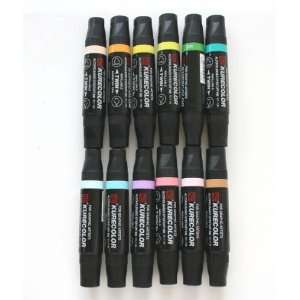  Zig Kurecolor KC1100 Twin Marker Pen Set Natural Colours 