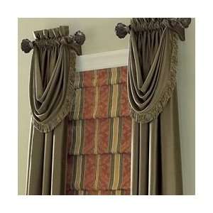  JC Penney Supreme Sateen Loop Valance Moss: Home & Kitchen
