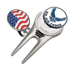    U.S. Air Force MILITARY Cap Tool & Ball Marker: Sports & Outdoors