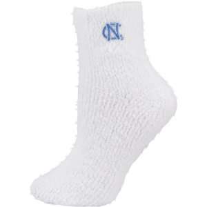   Carolina Tar Heels (UNC) Ladies White Cozy Socks