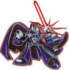 star wars darth vader with light saber figure patch new