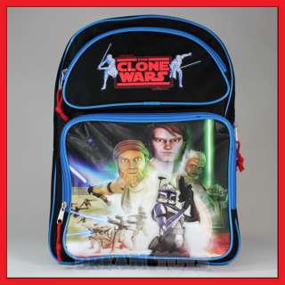 14 Star Wars Clone Backpack Bag/Book/Boys/Trooper/Luke  