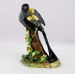 Staffordshire Bone China Scissor Tail Bird Figure Modeled by J.T 