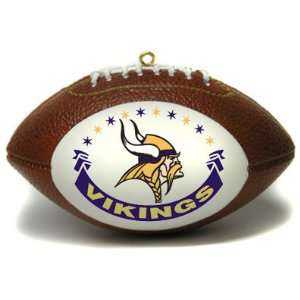  Minnesota Vikings Football Shaped Ornament: Home & Kitchen