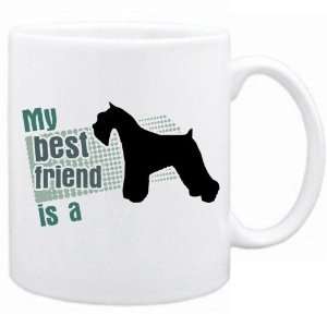    My Best Friend Is A Miniature Schnauzer  Mug Dog: Home & Kitchen