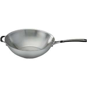    Calphalon Simply Stainless Steel 12 Stir Fry Pan
