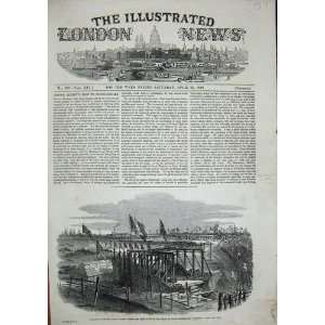  1849 Prince Albert Docks Great Grimbsy England Print