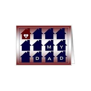 Military Uniform Wearing Dad   Happy Fathers Day Card