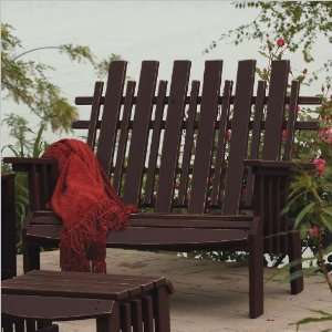  Washed New England Red Uwharrie Styxx Settee Patio, Lawn 