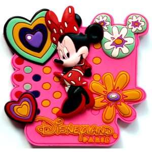 Paris Disneyland Minnie Mouse Fridge Magnet ~ Refrigerator Magnet 