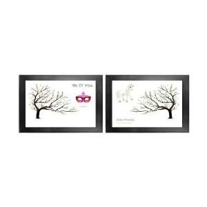  Quinceanera Guest Book Tree # 3 4 x (2) 24 x 36 Posters 