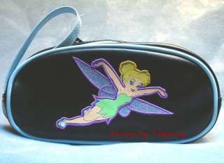 RETIRED TINKER BELL BLACK COSMETICS BAG CARRY ALL TOTE  