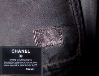   CHANEL Black Caviar Leather Large Speedy Duffel Tote Handbag  