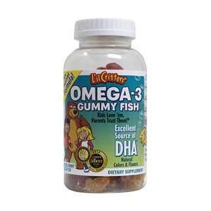  Omega 3 Gummy Fish 120 Gummies by Lil Critters Health 
