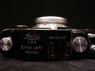 Ernst Leitz Wetzlar Leica II D DRP No 220426 Bundle * Leitz Elmar f 