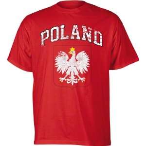    Poland Red Arch Over Icon International T Shirt
