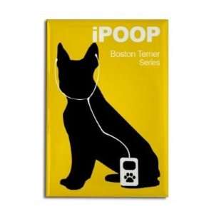  Boston Terrier iPOOP (iPod) Fridge Magnet