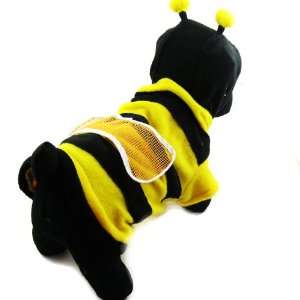  Alfie Couture Pet Apparel   Bumble Bee Costume   Size: M 
