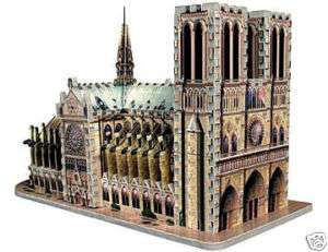 Notre Dame Cathedral Puzz3D Wrebbit Jigsaw Puzzle  