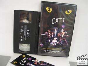 Cats The Musical (VHS, 1998) Excellent Condition 044005707137  