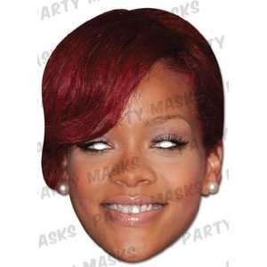  High Quality Cardboard Party Mask Rihanna Toys & Games