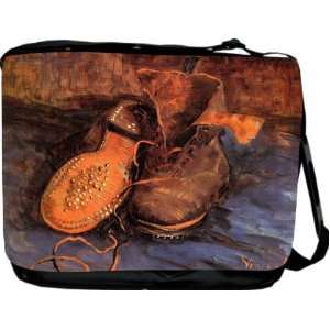 com Rikki KnightTM Van Gogh Art A pair of Shoes Messenger Bag   Book 