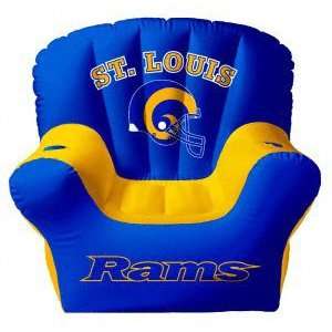  St. Louis Rams Ultimate Inflatable Chair: Sports 