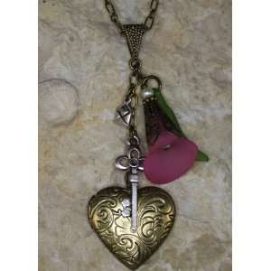    You Hold the Key to My Heart Locket Necklace 