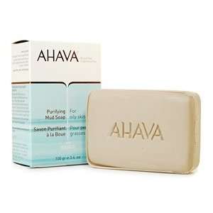  Ahava Purifying Mud Soap for Oily Skin   3.4 oz. Beauty