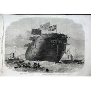  Iron Clad Ship 1862 Chatham Dockyard Frigate Royal Oak 
