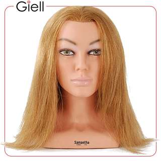 23 Cosmetology Mannequin Head 100% Human Hair   Sam 4  