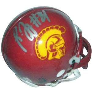  R. Jay Soward Autographed USC Trojans Mini Helmet 
