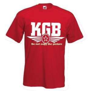  KGB Soviet Union Russian Secret Service T Shirt Size L 