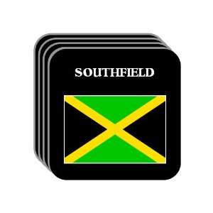  Jamaica   SOUTHFIELD Set of 4 Mini Mousepad Coasters 