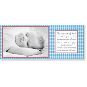  Photo Cards   Check Me Out Birth Announcement Office 
