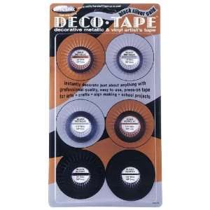  Deco Tape Metallics Pk/6 Rolls Patio, Lawn & Garden