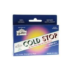 Dr. Shens Yin Chiao Coldstop Cold or Flu   15 Tablets (Image may vary 