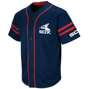  Chicago White Sox Cooperstown Navy Heater Fashion Jersey 